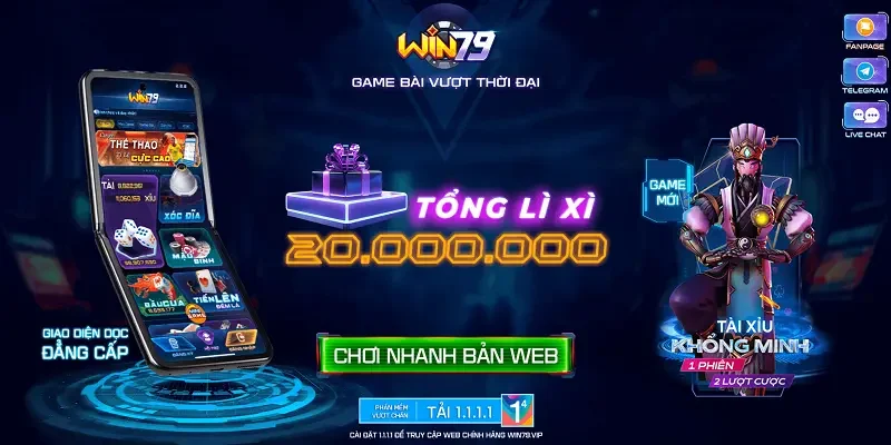 Cổng game có rất nhiều ưu đãi, khuyến mãi dành cho người chơi